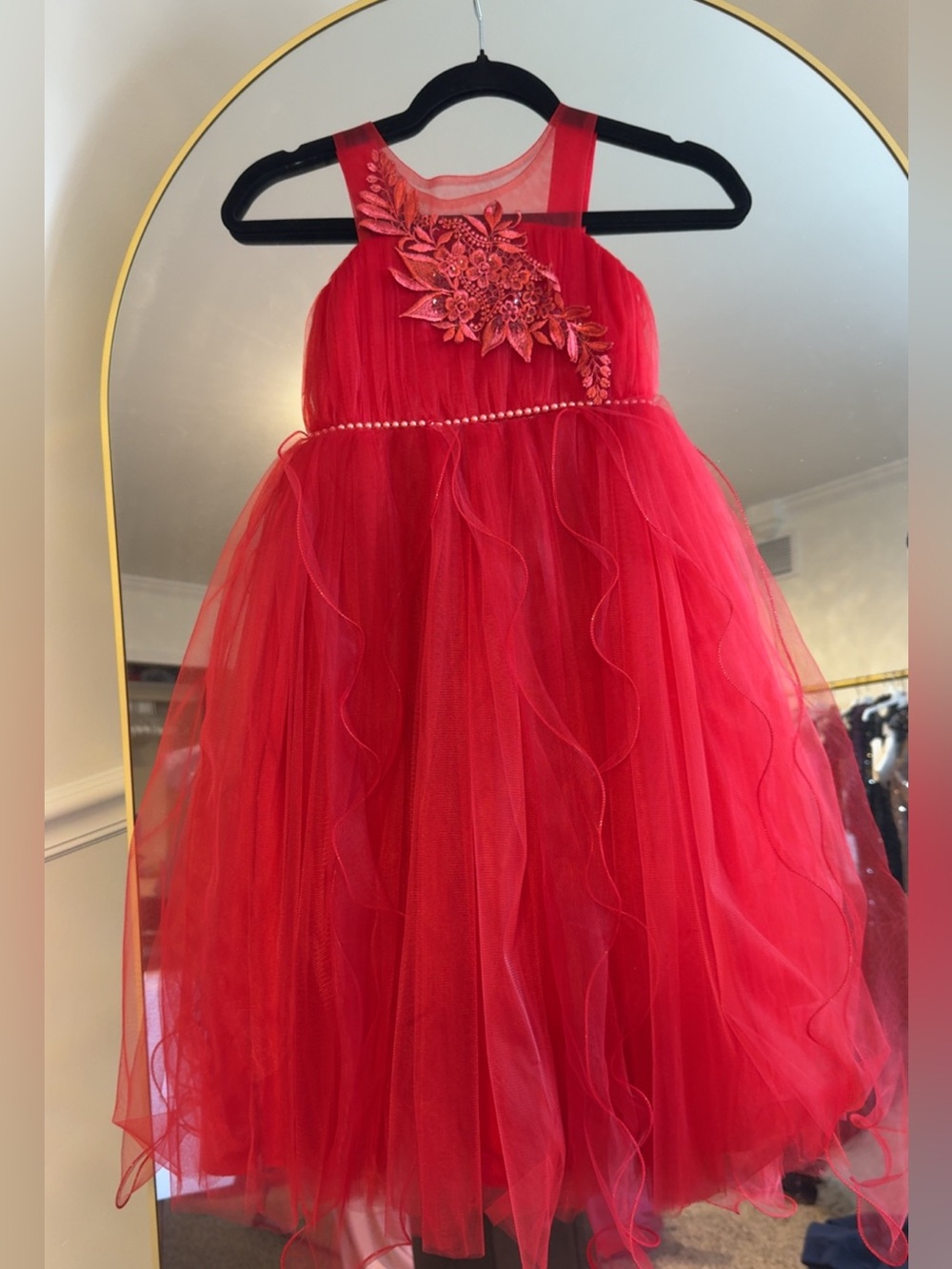 Red Party Dress for Girls NEW WITH TAGS